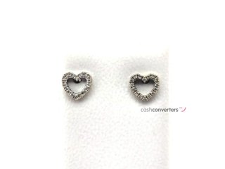 pendientes oro 18k con piedra con diamante