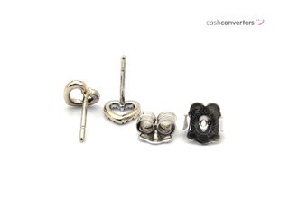 pendientes oro 18k con piedra con diamante