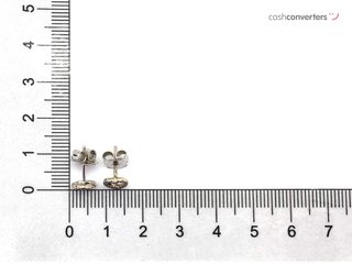 pendientes oro 18k con piedra con diamante