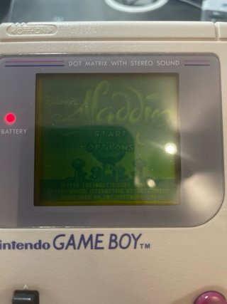 Aladdin Game Boy Disney