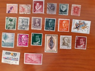 Lote 20 sellos España colección variado