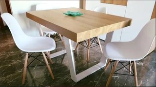MESA DE COMEDOR RECTANGULAR FIJA 160KZAN