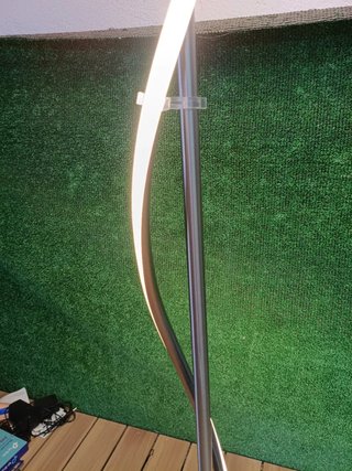 Eglo Lámpara de pie Espartal, 2 luces, elegante