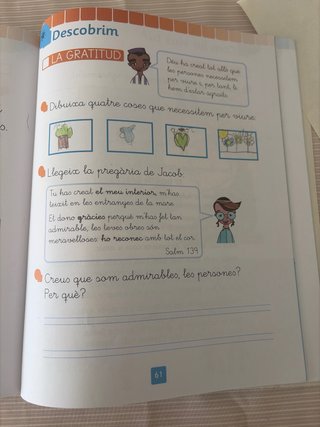 Elements del fet religiós - Primer