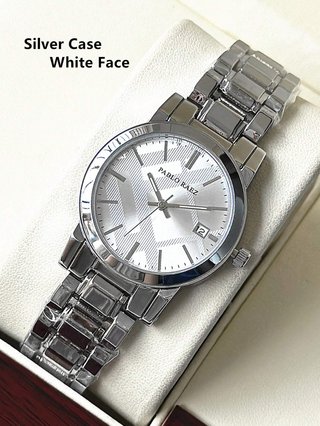 Reloj de Mujer Plateado, Resistente al Agua