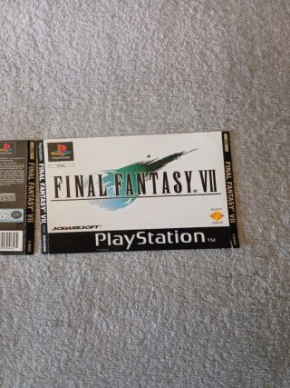 Carátulas Final Fantasy VII PS1