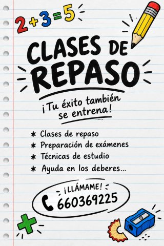 Clases de repaso para primaria.
