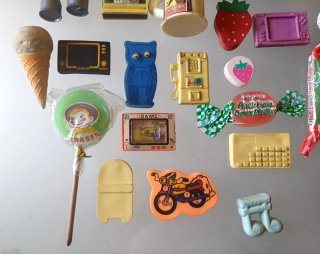 Lotto Gomme Gommine vintage Mulino Bianco e altre