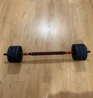 Mancuernas Ajustables 50kg 2 en 1