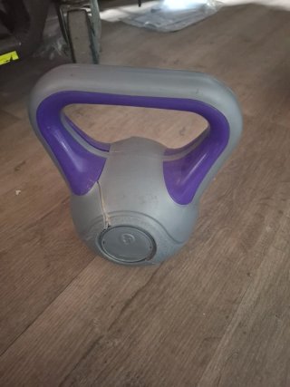 Lote material fitness: balón, kettlebell, barras