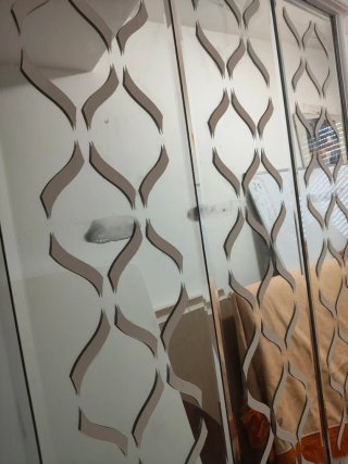Specchio per ingresso con design