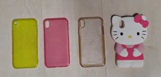 Fundas iPhone XR (3+1 Hello Kitty)