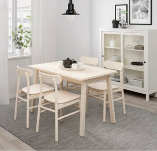 Mesa IKEA NORRÅKER Madera Clara