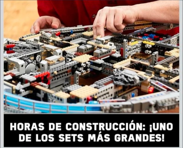 Halcon milenario 7541 piezas Compatibles