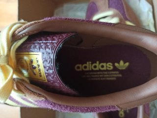 Adidas Gazelle burdeos/marrón Talla 40