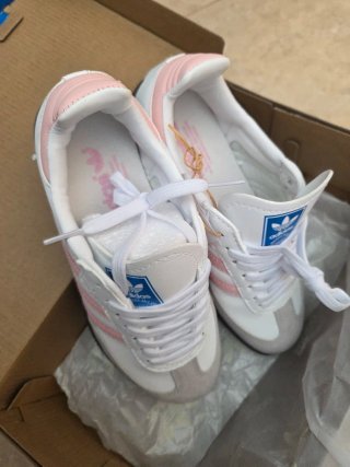 Adidas Samba OG Rosa Blancas Nuevas