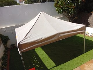 Carpa Mastertent Aluminio 3x3 Beige