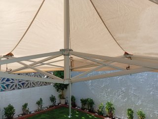 Carpa Mastertent Aluminio 3x3 Beige