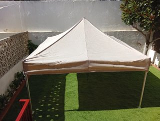 Carpa Mastertent Aluminio 3x3 Beige