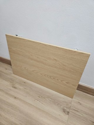 Mesa plegable de pared madera 60x40 cm