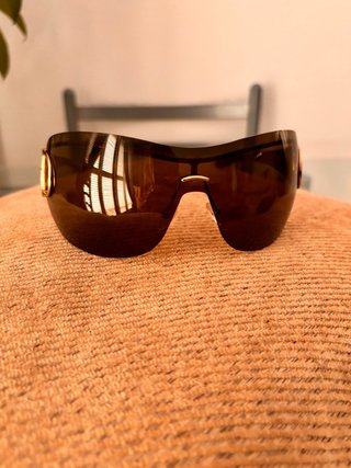 Gafas de Sol Gucci Marrones y Doradas