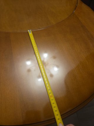 Mesa de comedor de madera maciza