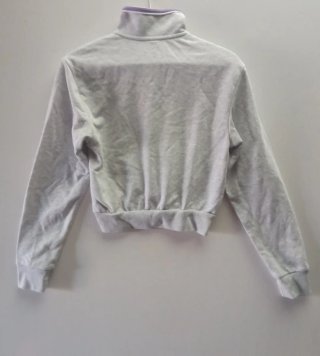 Sudadera Adidas Gris Media Cremallera XS