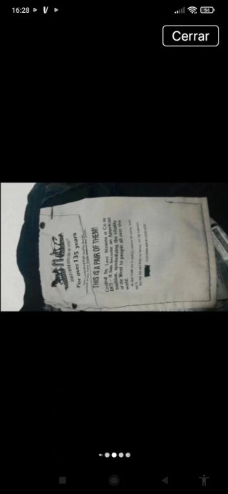 Pantalones Levis Mujer Negros