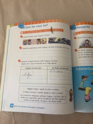 Elements del fet religiós 2n.Primària - Fent Camí