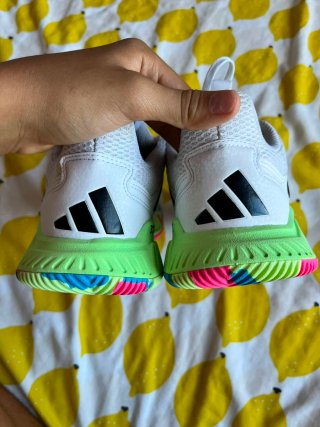 Zapatillas Adidas Balonmano Blancas y Verdes