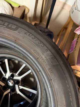 2 Neumáticos Michelin Radial Tubeless