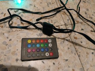 Set ventiladores RGB con mando
