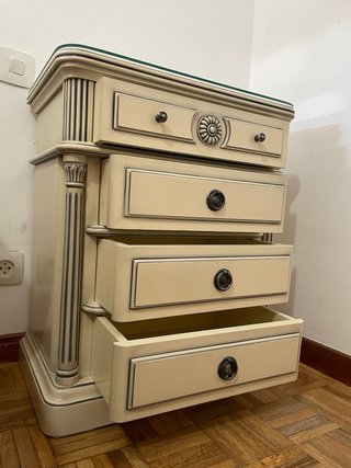 2 Comodini in Legno Massello