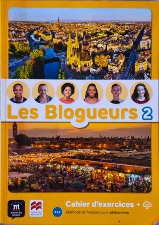 Libros de texto y de ejercicios de inglés y francé