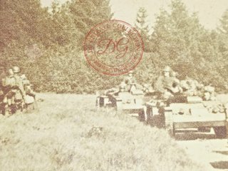 Postal WWII Rabat chenillettes 1939