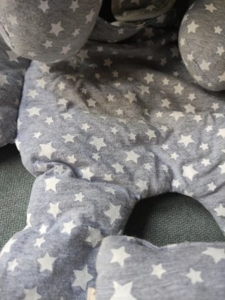 Cojín reductor universal estrellas gris