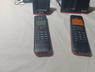 Pareja de teléfonos inalámbricos SPC