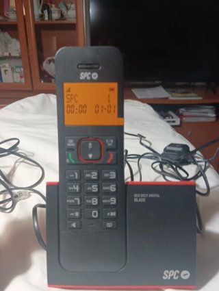 Pareja de teléfonos inalámbricos SPC