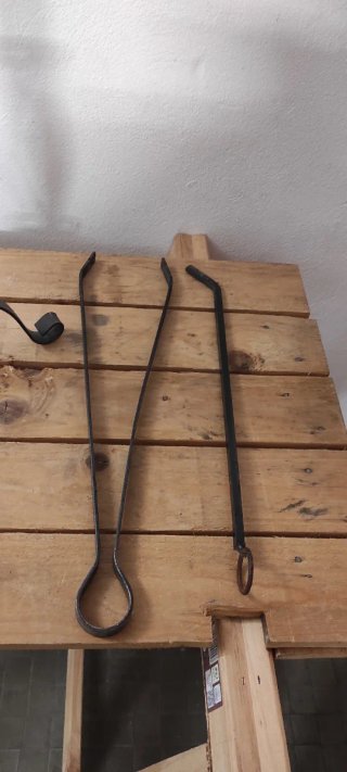 Set 4 accessori camino