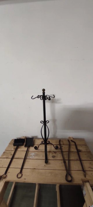 Set 4 accessori camino