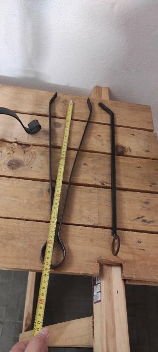 Set 4 accessori camino