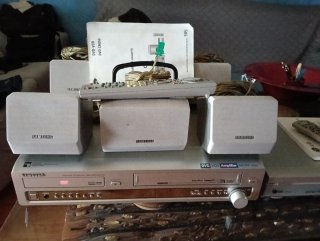 Samsung DVD-VCR DVD-CM350 Plata