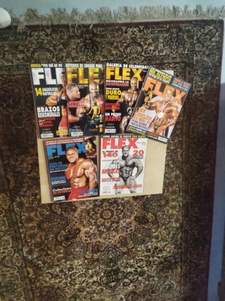 Flex lote 6 revistas dedicadas a Jay Cutler