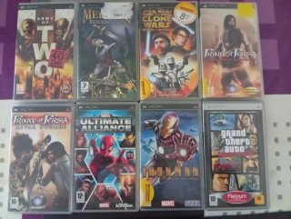Lote 8 Juegos PSP