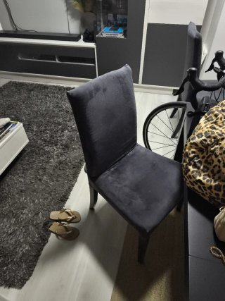 Conjunto 4 Sillas Comedor Tapizadas.