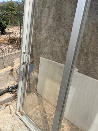 Ventana corredera aluminio doble cristal
