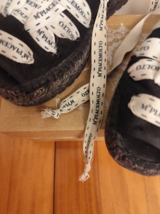 Alpargatas M'Piacemolto Negras
