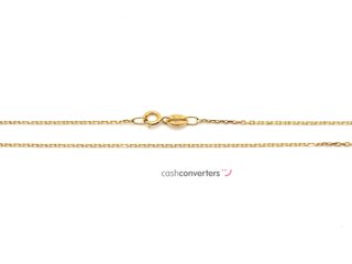 cadena oro 18k 25cm