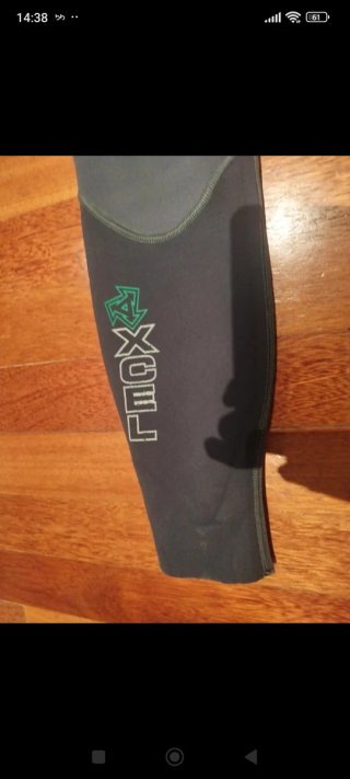 Neopreno Xcel Gris y Verde Talla 16