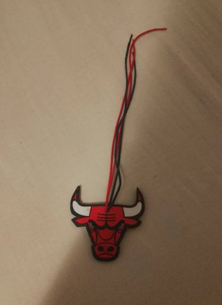 Portachiavi Chicago Bulls Custom - Patch Originale